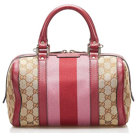 gucci joy boston bag red